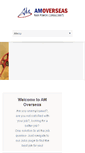Mobile Screenshot of amoverseas.net
